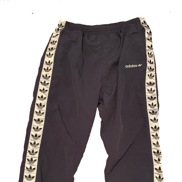 Adidas Original Blue Tracksuit with White Band - Picture 2 of 3